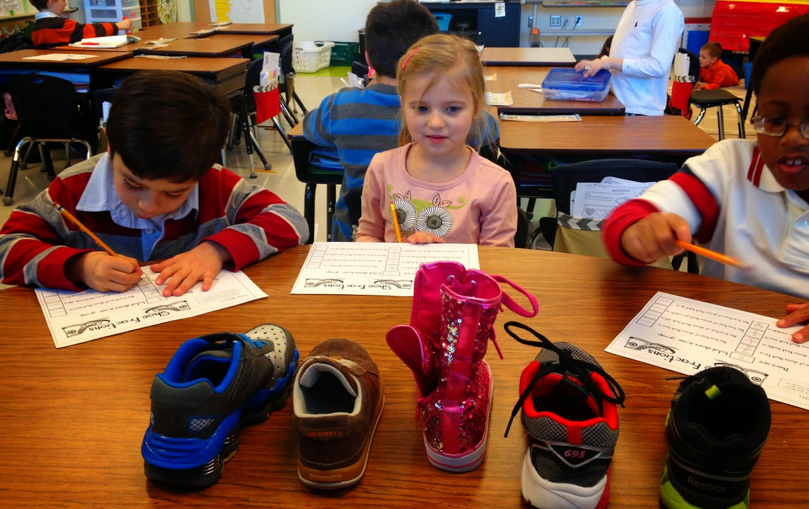 Take off One Shoe…For Fractions!