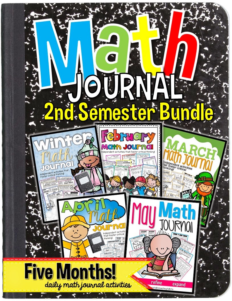 http://www.teacherspayteachers.com/Product/Math-Journal-Bundle-January-Through-May-Interactive-Printables-1222444