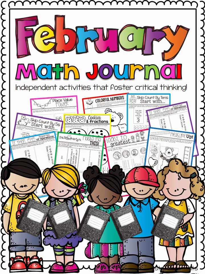 http://www.teacherspayteachers.com/Product/February-Math-Journal-Interactive-Printables-1091311