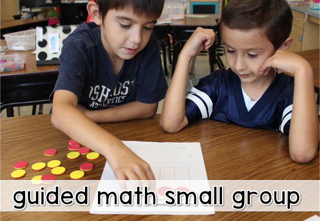 Guided Math Whole Group to Small Group