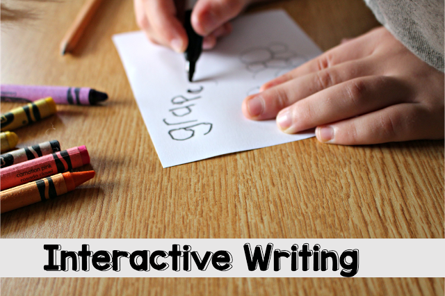 Interactive Writing Lesson {Freebie}
