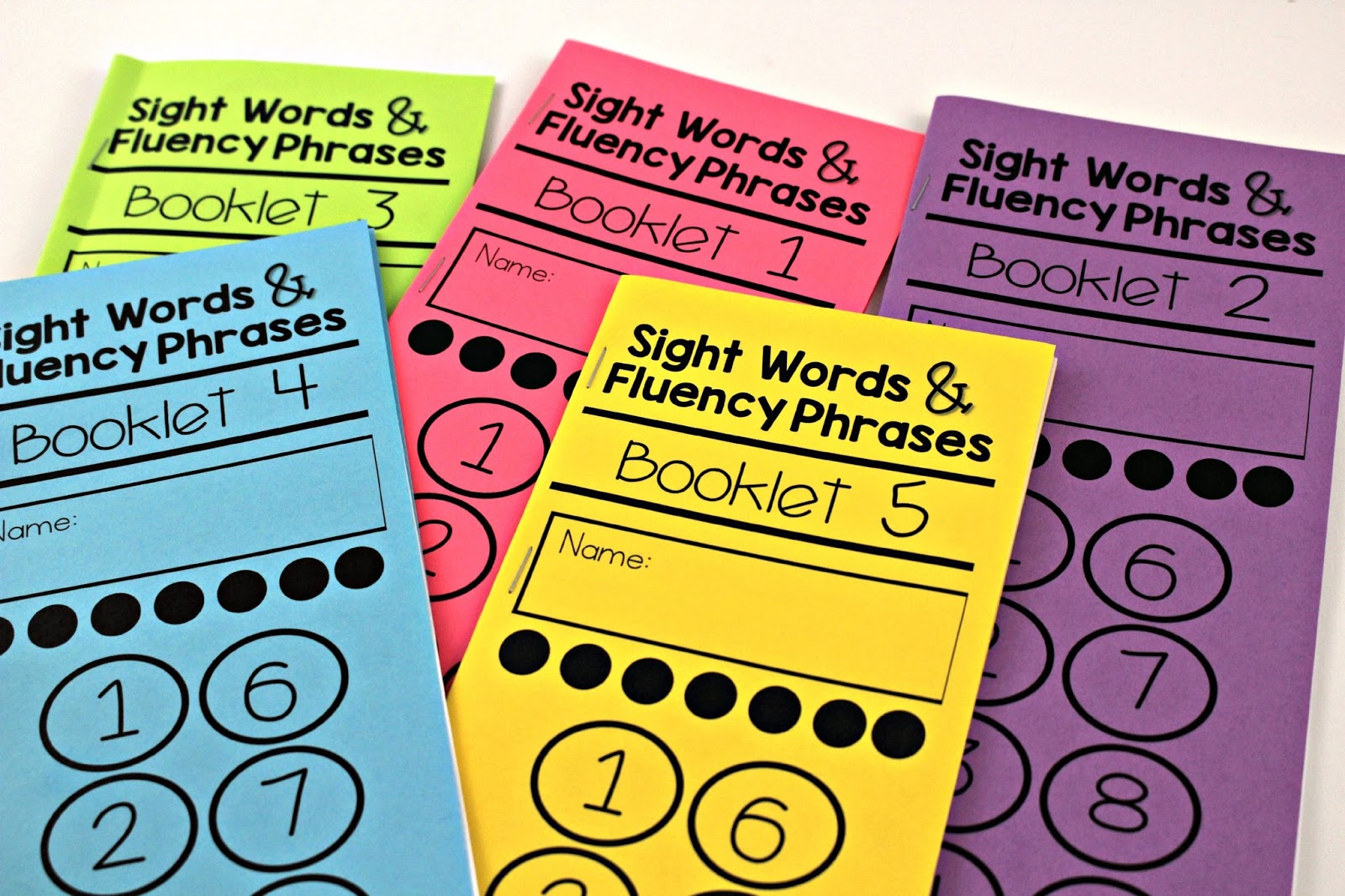 Fishing for Sight Words Recording Sheet by A Latte Love and Learning