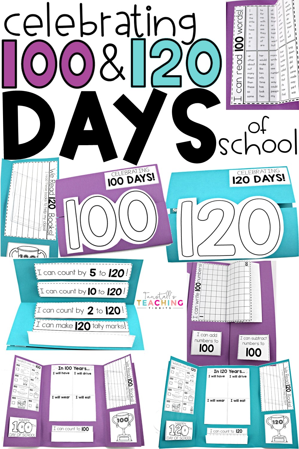 Celebrating the 100th Day (or 120th) - Tunstalls Teaching