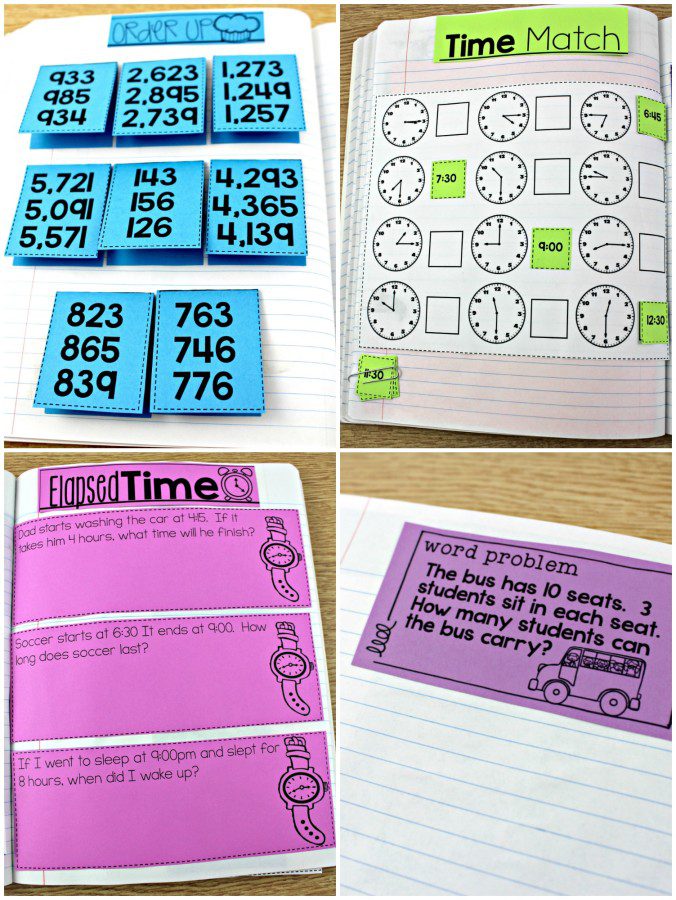 Second Grade Math Journal - Tunstall's Teaching