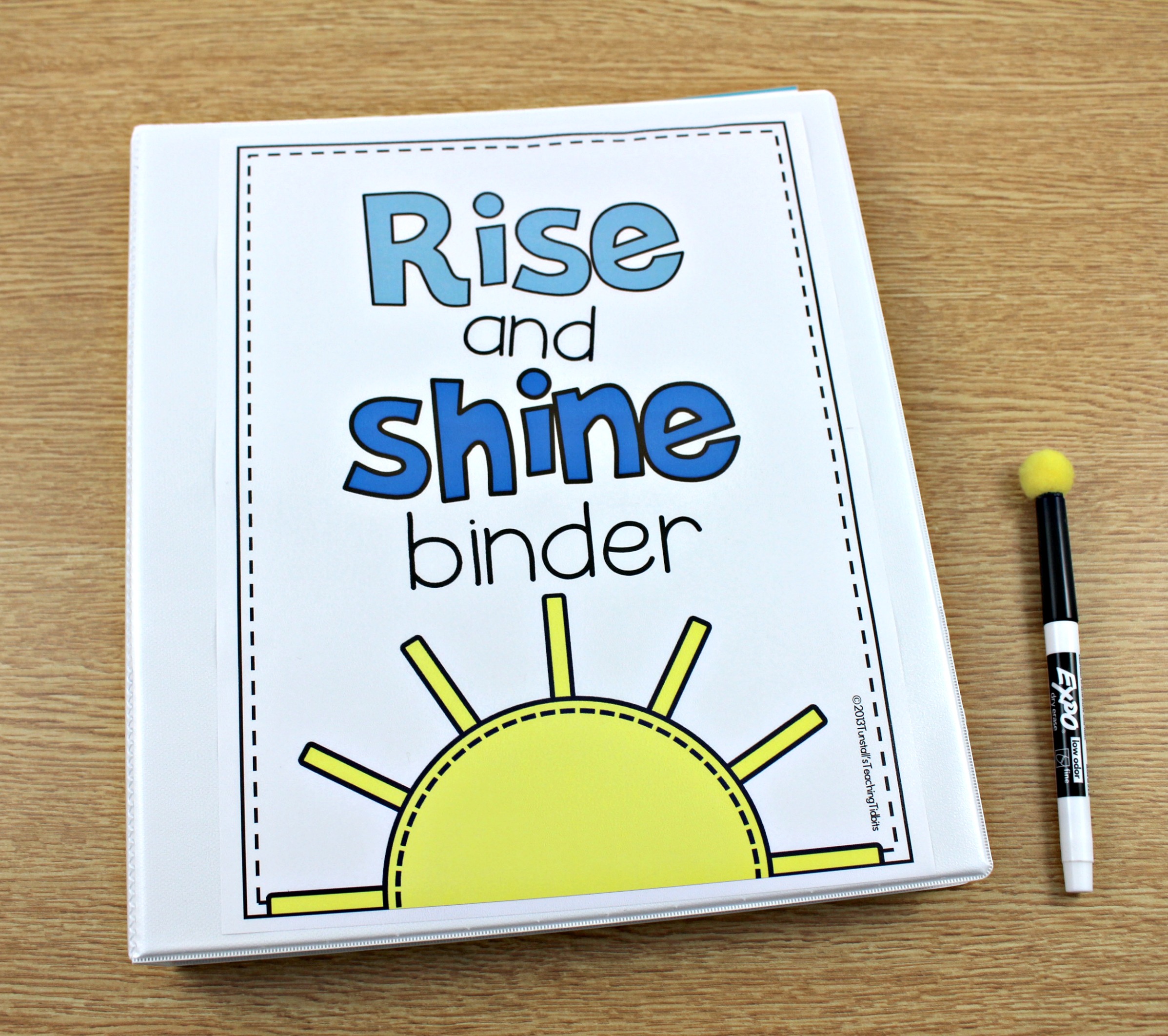 Rise and Shine Binder