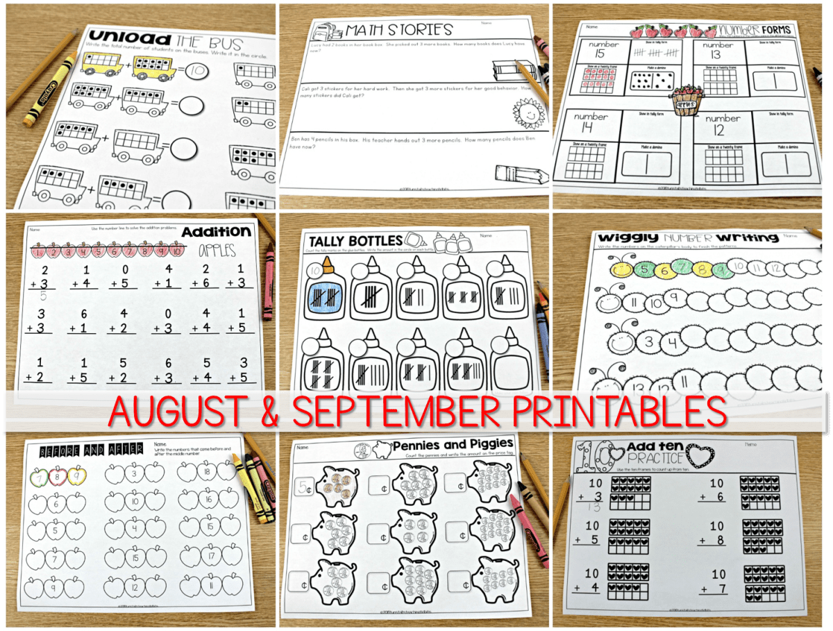 Math Centers For First Grade - Tunstall's Teaching