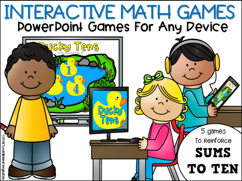 Interactive math games