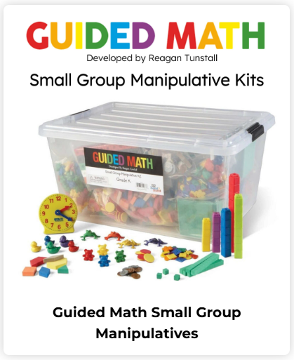 Guided Math third grade manipulative kit