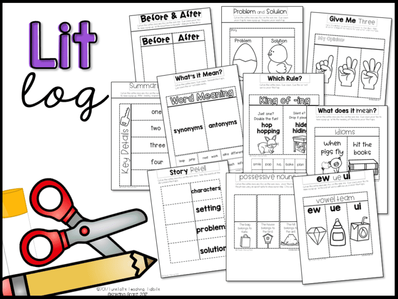 The Lit Kit April, kindergarten, first, second
