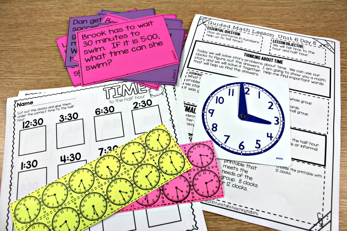 All About Teaching Time - Tunstall's Teaching