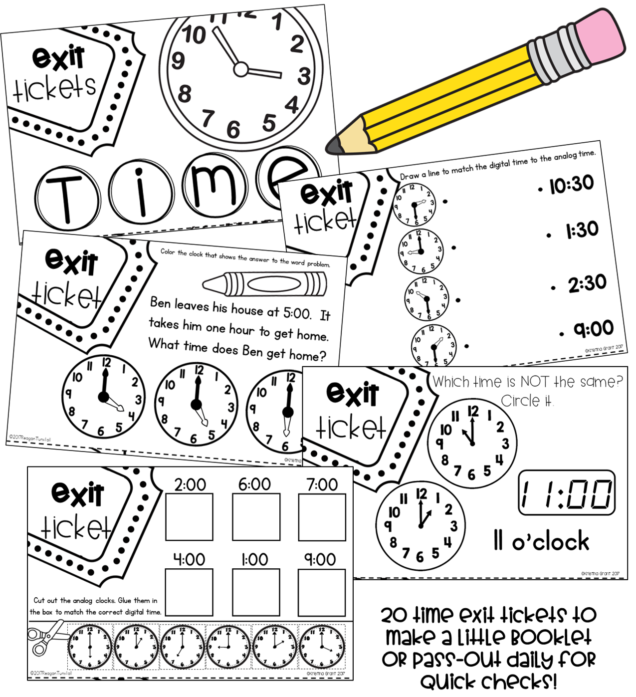 All About Teaching Time - Tunstall's Teaching