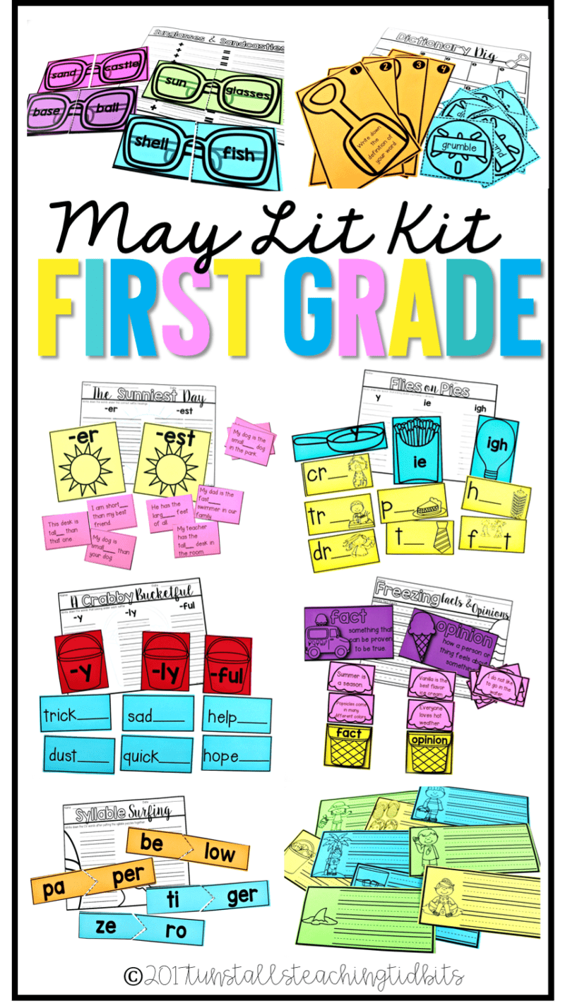 first grade lit kit may