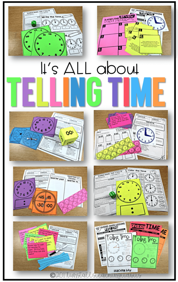 All About Teaching Time - Tunstall's Teaching