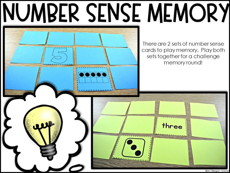 Number Sense Workstations K-2 And 3Rd - Tunstall's Teaching Tidbits