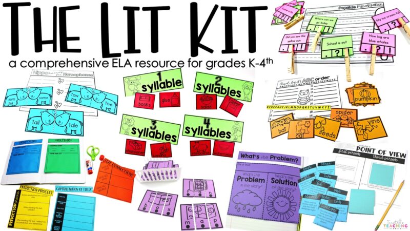 The lit kit structured literacy resources