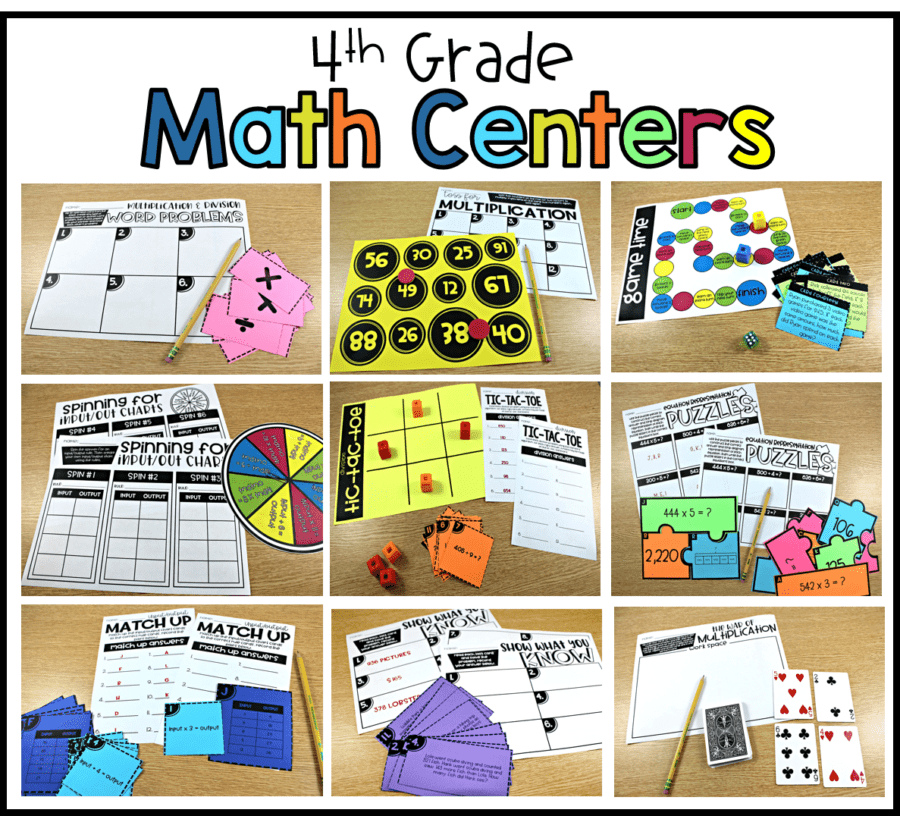 4th Grade Guided Math - Tunstall's Teaching