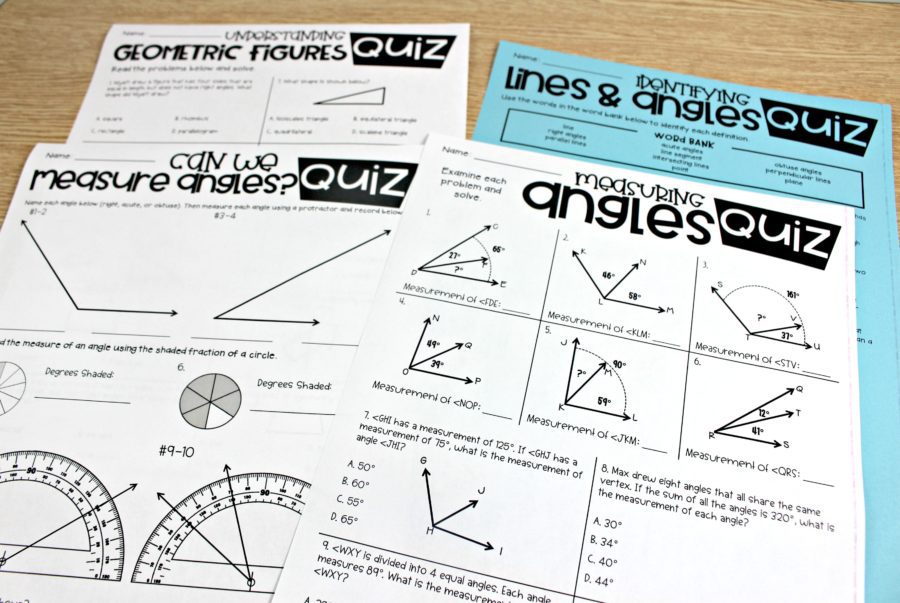 4th Grade Guided Math Geometry - Tunstall's Teaching