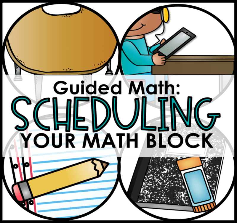 How to set up Guided Math in every classroom Kindergarten, first grade, second grade, third grade, fourth grade, and fifth grade. This blog post gives you steps to help start small group math at the beginning of the year. To learn more, visit tunstallsteachingtidbits.com