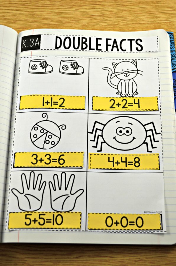 Color Coding Math Notes Color-Coded Learning: Numbers Notebook - Tunstall's Teaching