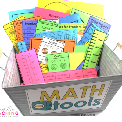 Math Tools for Reference! - Tunstall's Teaching Tidbits