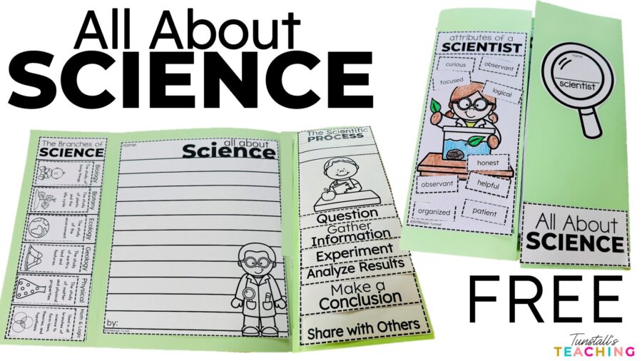 All About Science: Free Scientist Activities for Elementary Students