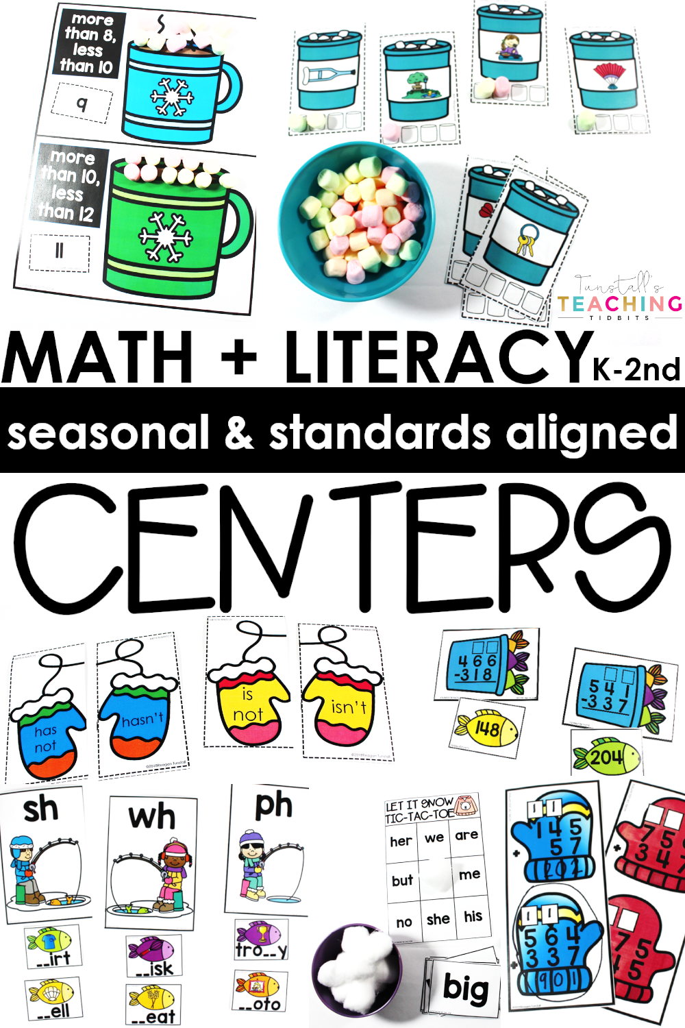 Winter Math and Literacy