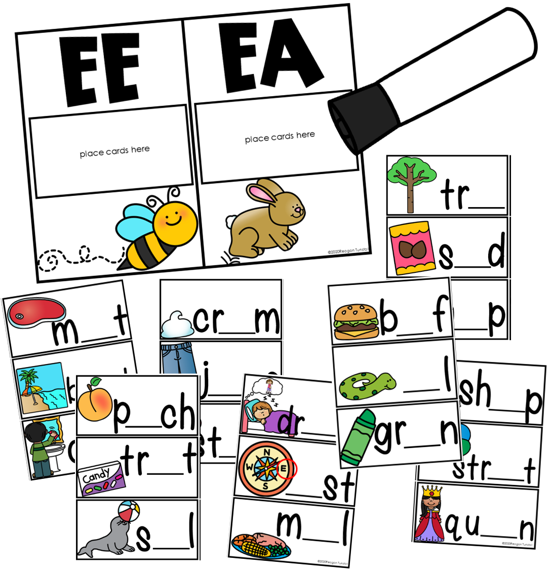 Phonics for leap week? You guessed it! EE and EA for the win. 