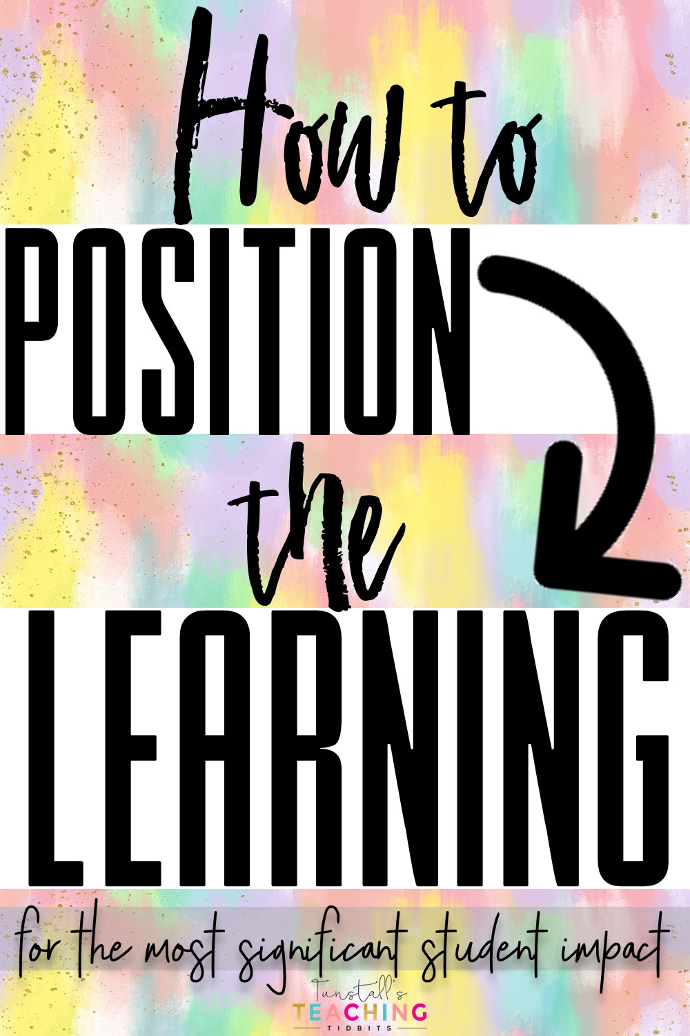 Position the Learning for Impact