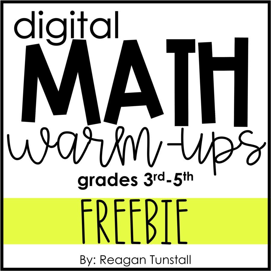 Digital Math Warm-Ups