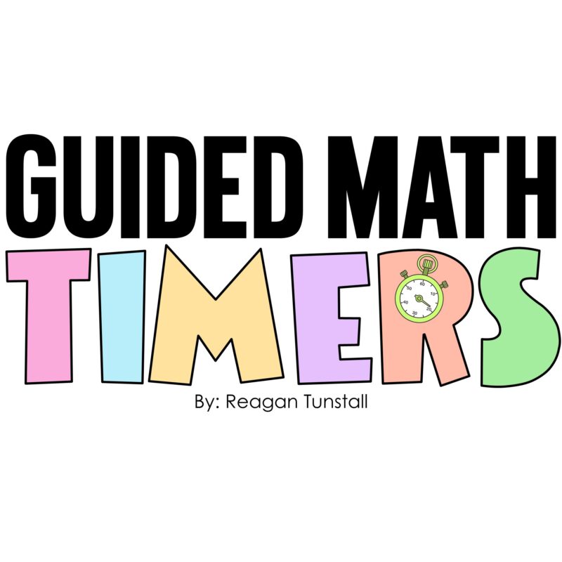 Guided Math Timers Tunstall's Teaching