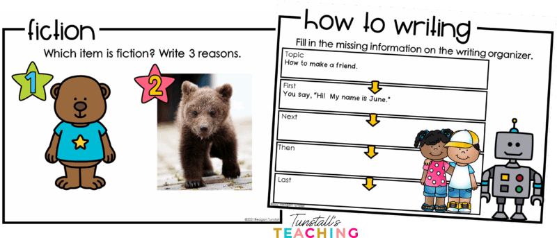 writing teaching slides how to and fiction.