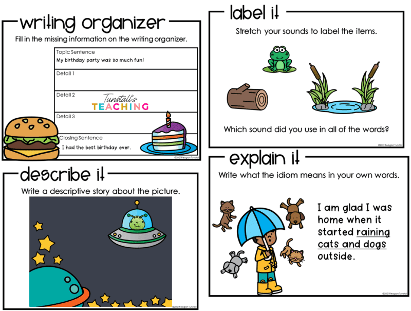 digital writing warm ups
