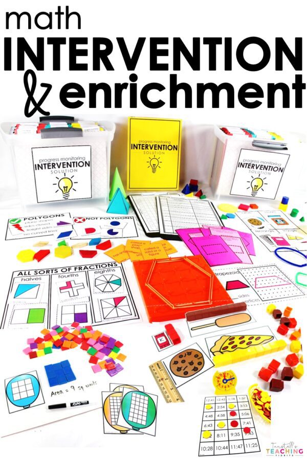 Math Intervention And Enrichment Tunstall s Teaching Tidbits