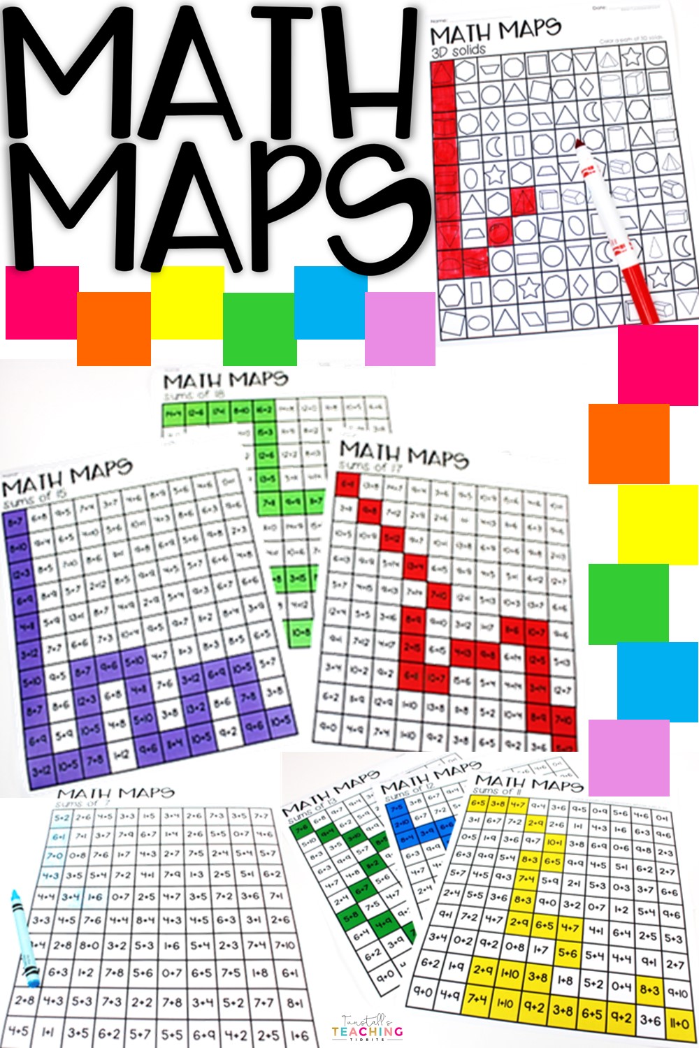 Map Math Activities