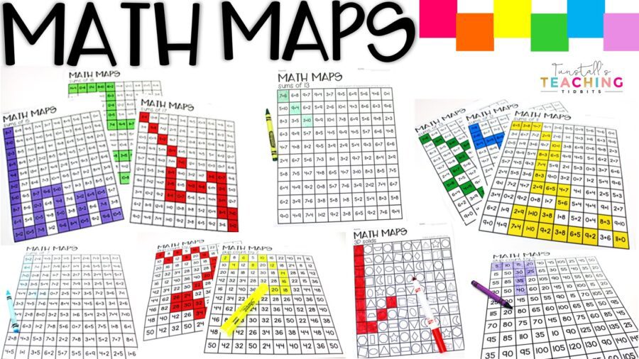 Math Maps Fluency Builders