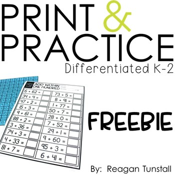 print and practice K-2 free