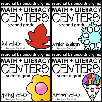 seasonal centers math and literacy
