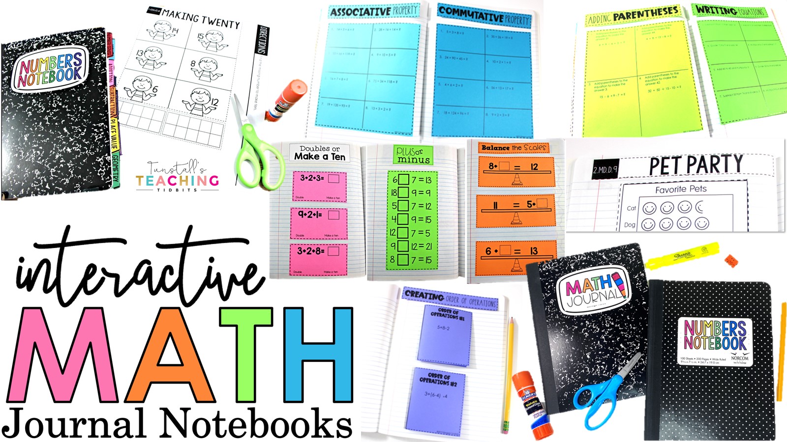 interactive math journal notebooks