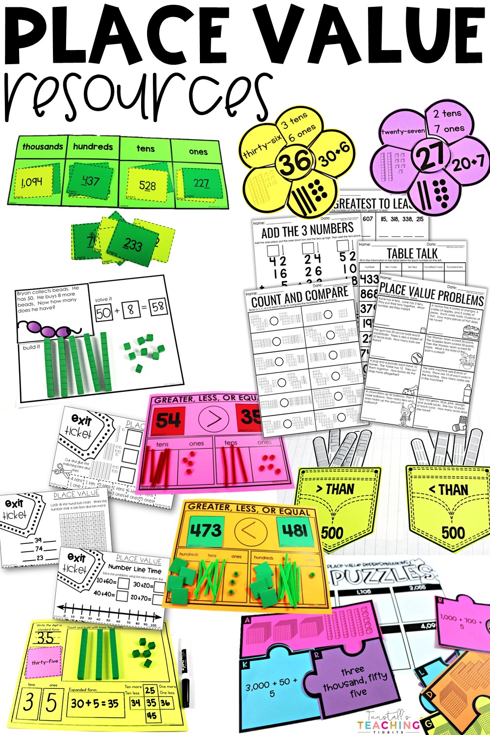 Place Value Resource Round-Up - Tunstall's Teaching