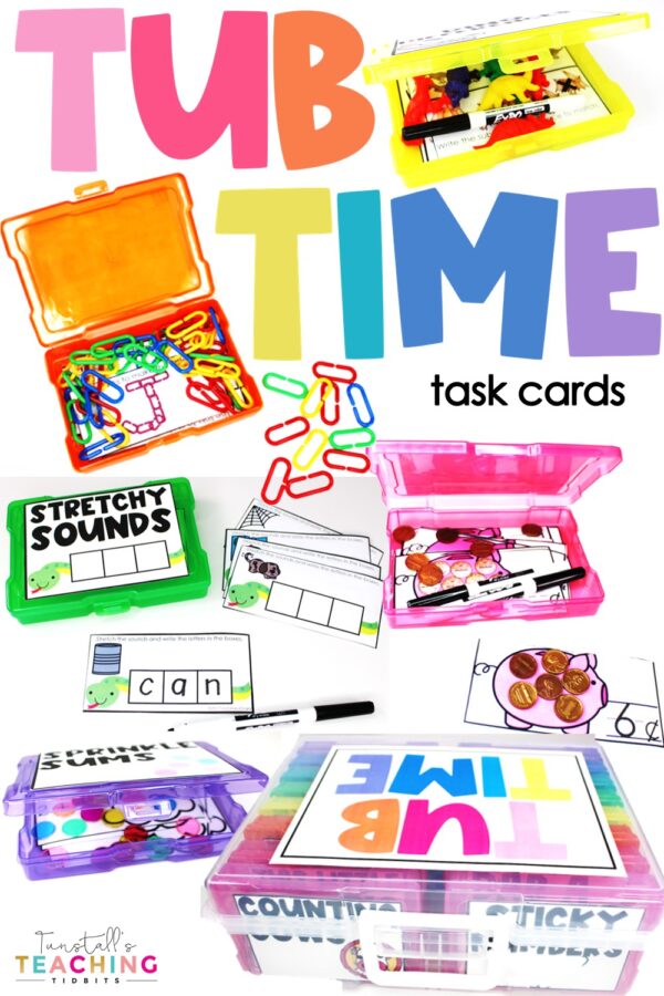 tub time task cards