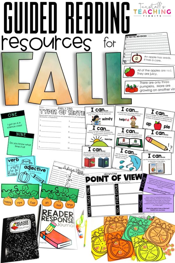 guided reading resources for fall