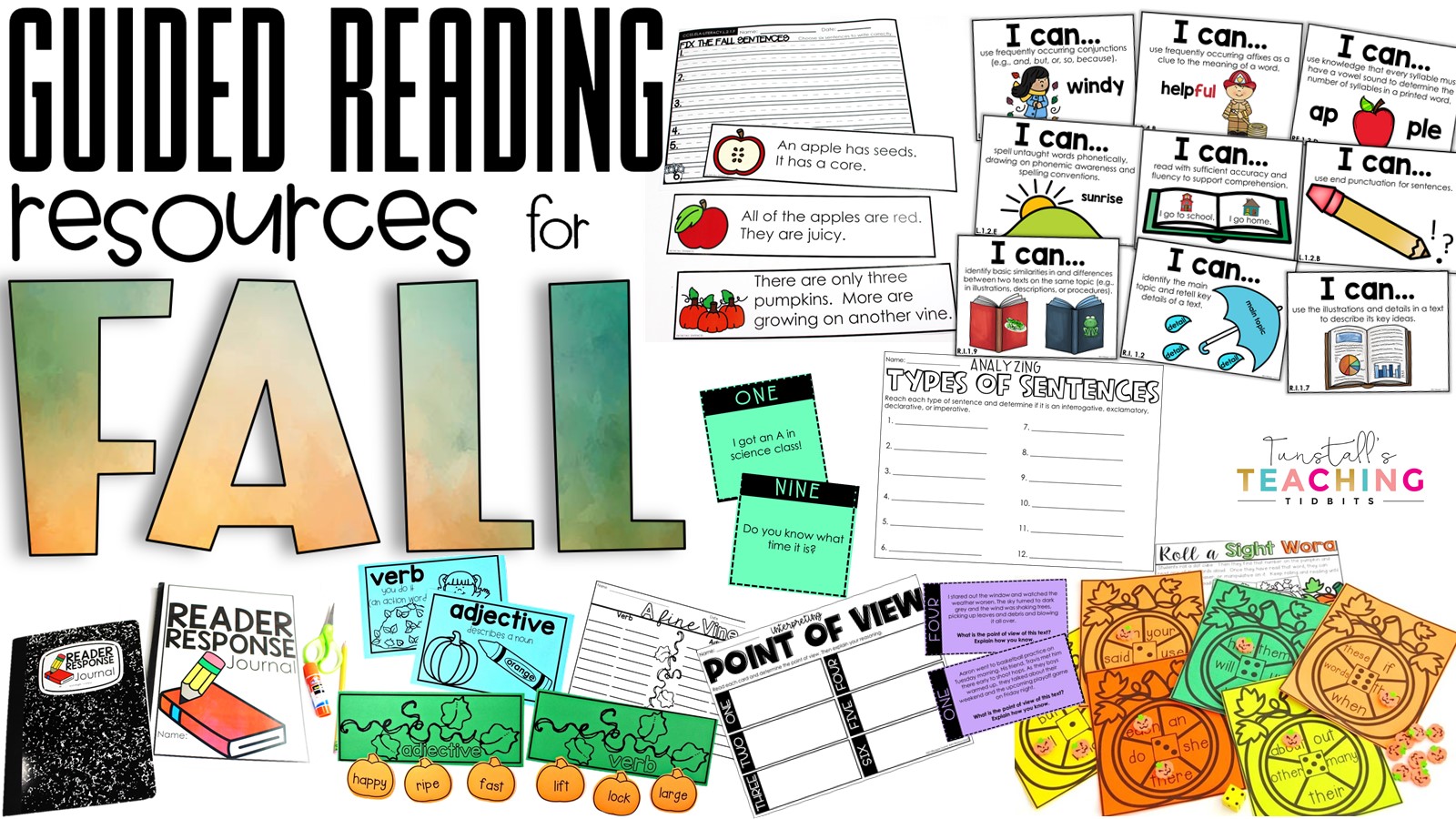 Guided Reading Resources for Fall