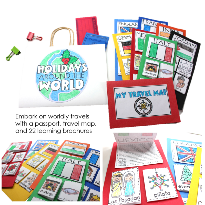 Holidays Around the World Work Tunstall's Teaching Tidbits