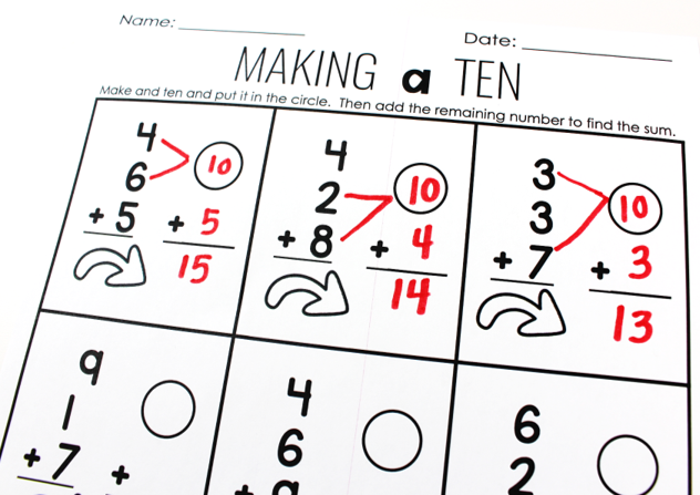 Making a Ten Standard Practice Page Free Download