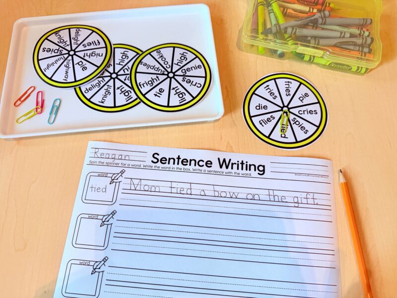 spin and write phonics