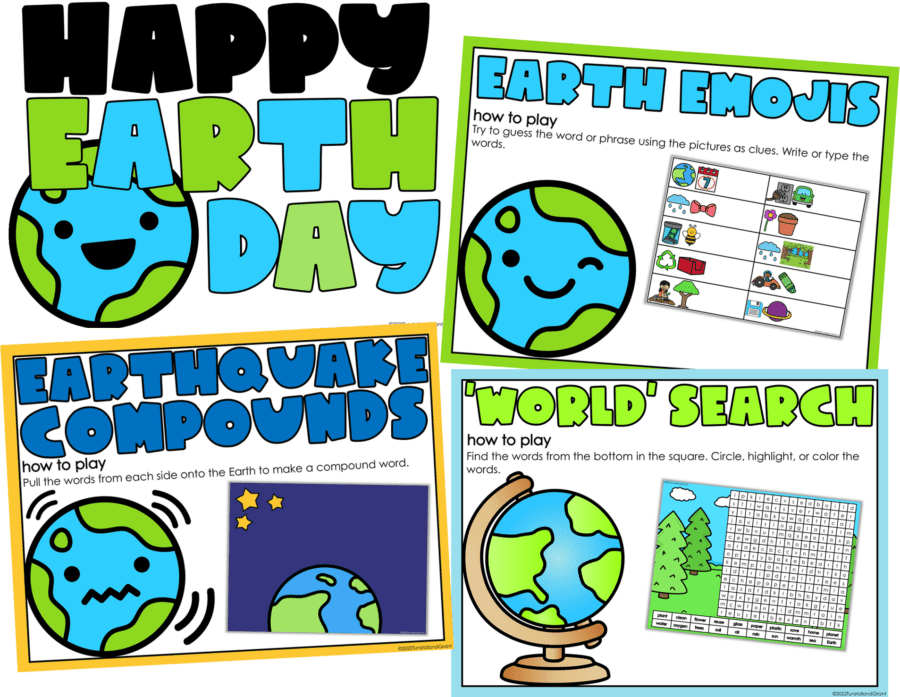 Earth Day Activities - Tunstall's Teaching