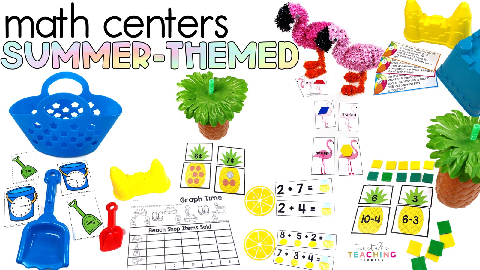 Summer Themed Math Centers