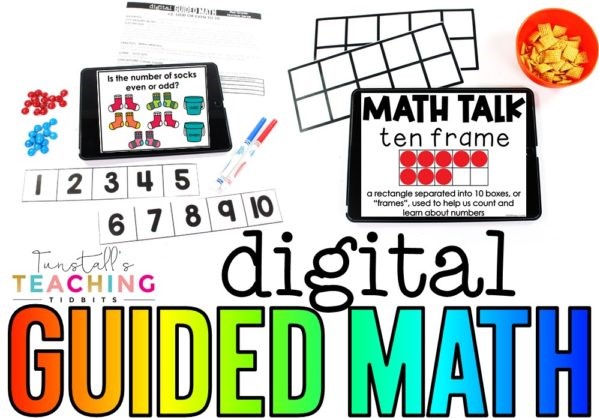 Digital Guided Math for a technology station in guided math. 