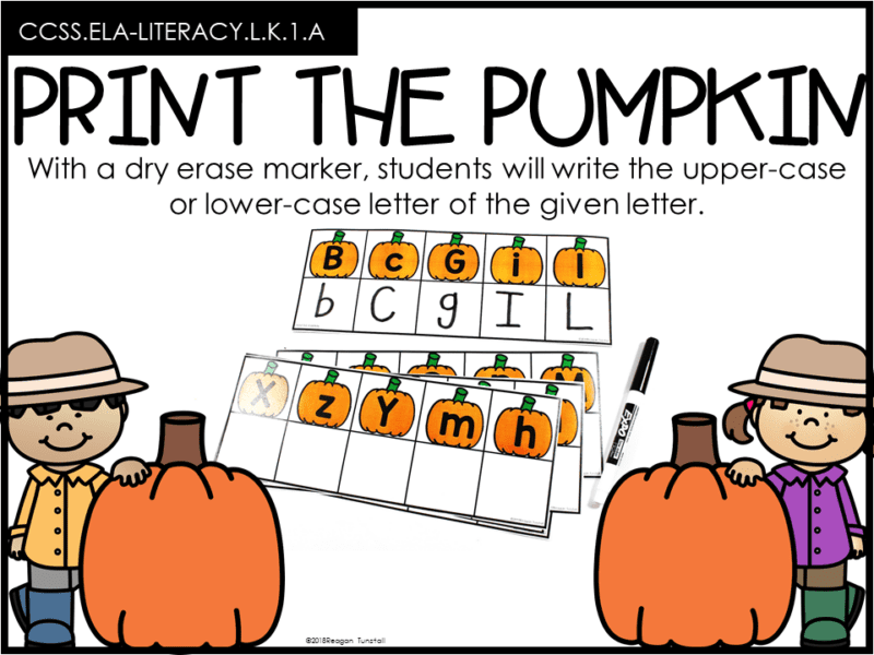 Pumpkin Themed Learning - Tunstall's Teaching