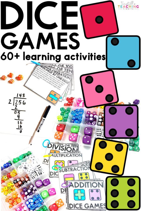 60 Dice Games - Tunstall's Teaching Tidbits